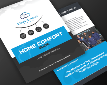 HVAC Sales Book Design For Home Comfort Advisors