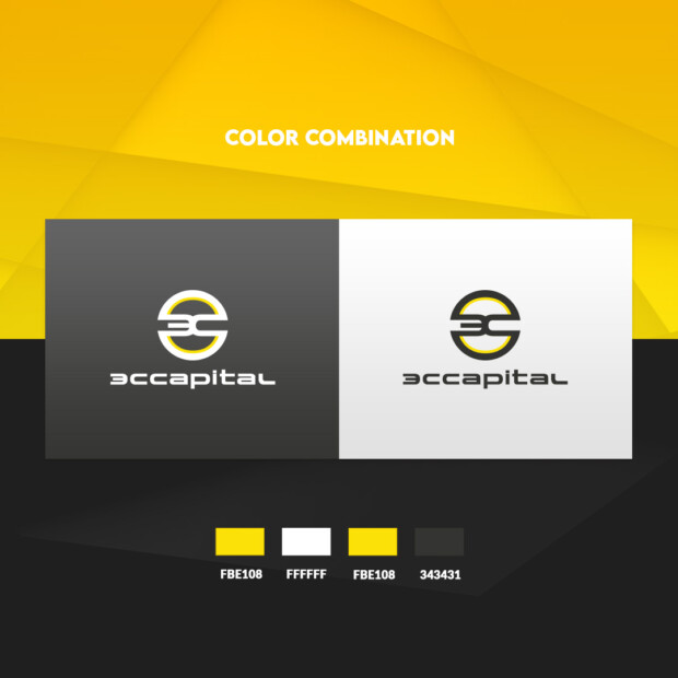 Combination Logo Design | 3C Capital