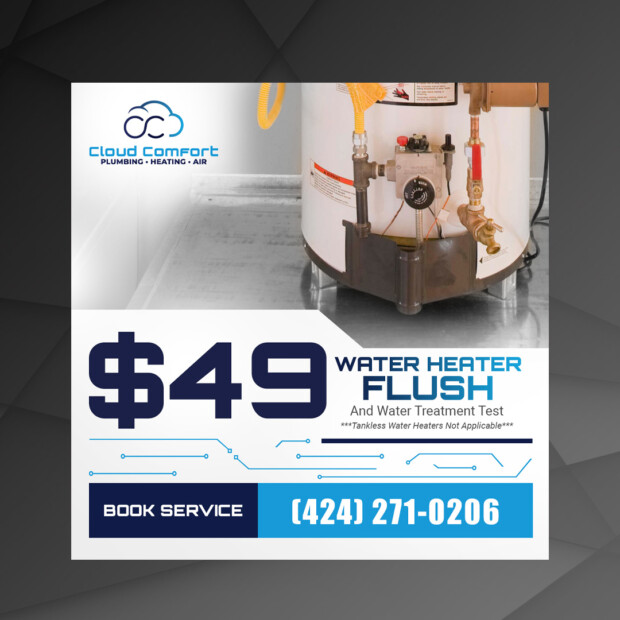 Cloud Comfort HVAC - Ad Design